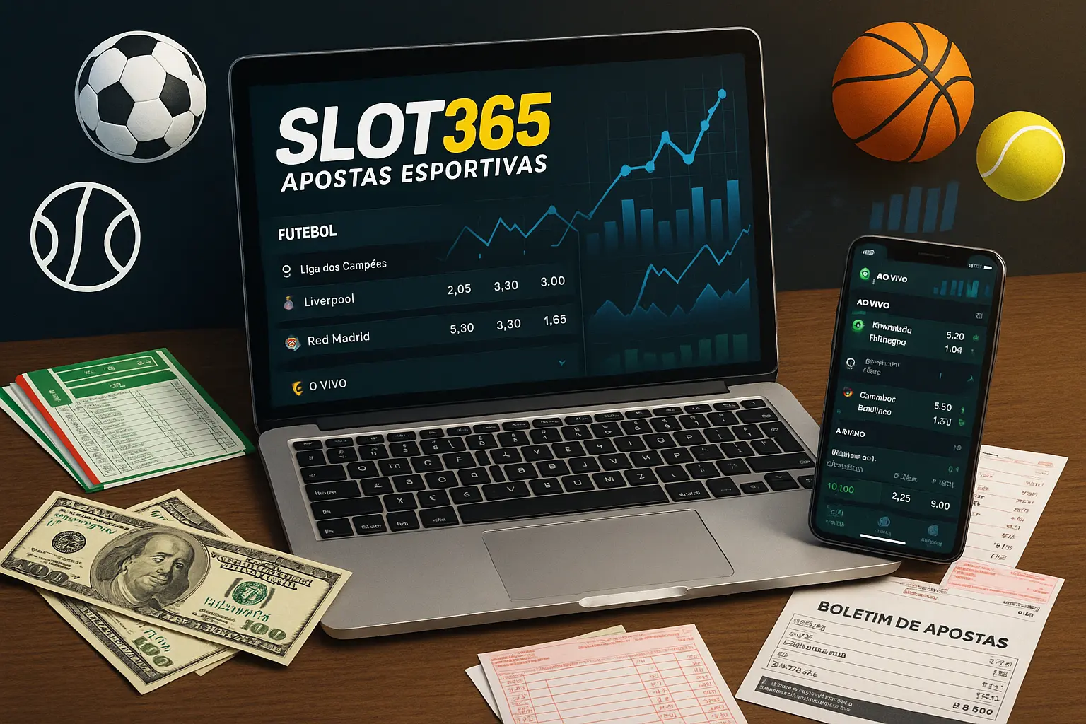 Aposte em apostas esportivas no cassino online SLOT365