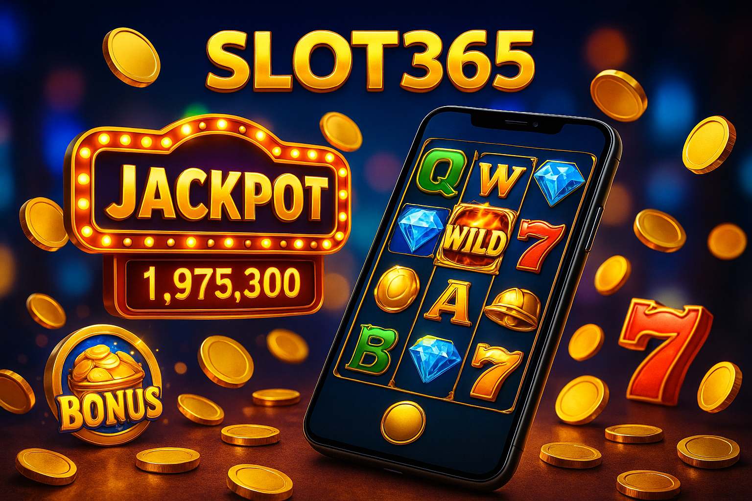 Jogos de Slot no Casino Online SLOT365