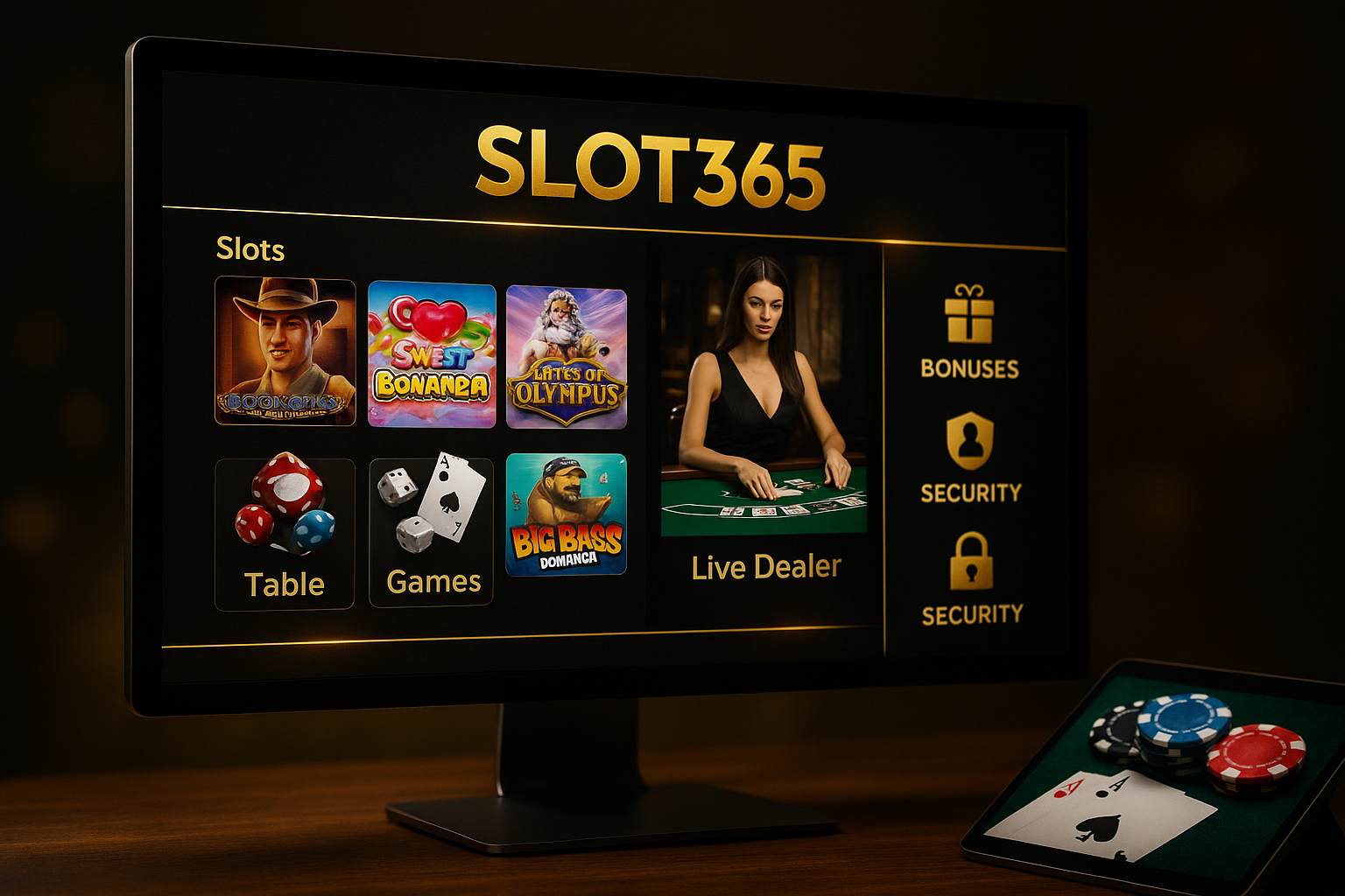 Jogos de cassino online SLOT365