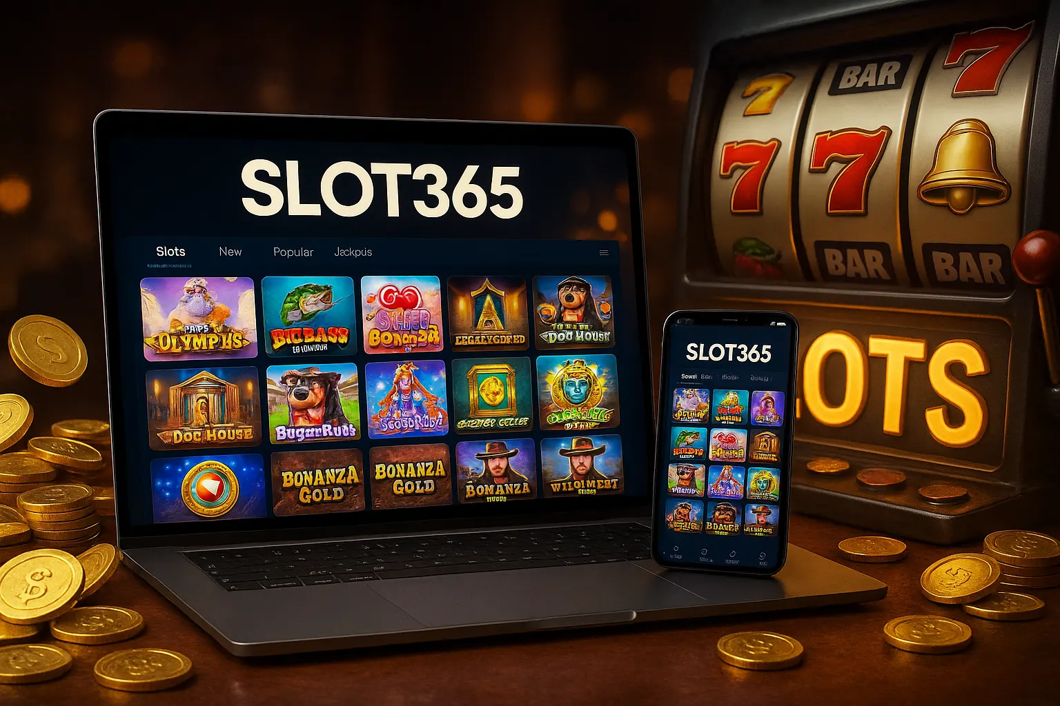 Explore o mundo das slot machines no SLOT365 Casino